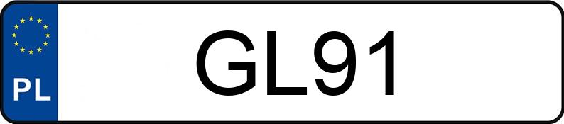 Numer rejestracyjny GL 91 posiada MERCEDES-BENZ ML 320 W163 ML 320 W163 - GL91