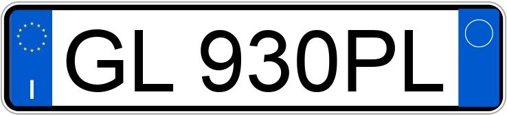 Numer rejestracyjny GL930PL posiada AUDI A6 5a serie