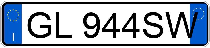 Numer rejestracyjny GL944SW posiada LYNK CO LYNK   CO 01