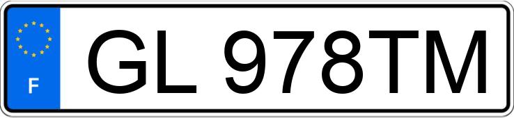 Registreringsnumret GL978TM har KIA RIO