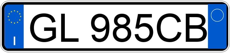 Numer rejestracyjny GL985CB posiada SKODA Kamiq