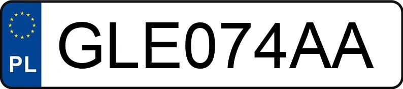 Numer rejestracyjny GLE 074AA posiada VOLVO XC60 - GLE074AA