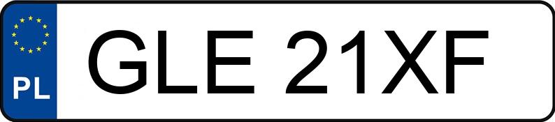 Numer rejestracyjny GLE 21XF posiada AUDI A4 Avant 1.9 TDi Kat. B5 A4 Avant 1.9 TDi Kat. B5 - GLE21XF