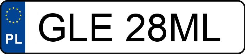 Numer rejestracyjny GLE 28ML posiada CITROEN XSARA PICASSO - GLE28ML Numer rejestracyjny GLE 28ML posiada CITROEN XSARA PICASSO - GLE28ML