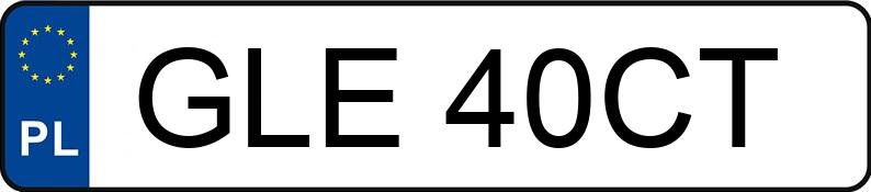 Numer rejestracyjny GLE 40CT posiada MERCEDES-BENZ S 400 CDI - GLE40CT Numer rejestracyjny GLE 40CT posiada MERCEDES-BENZ S 400 CDI - GLE40CT