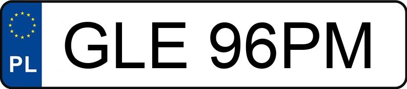 Numer rejestracyjny GLE 96PM posiada BMW 320 Diesel Kat. MR`98 E46 320 Diesel Kat. MR`98 E46 - GLE96PM