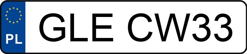 Numer rejestracyjny GLE CW33 posiada VOLKSWAGEN PASSAT - GLECW33 Numer rejestracyjny GLE CW33 posiada VOLKSWAGEN PASSAT - GLECW33