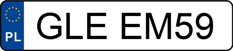 El número de registro GLE EM59 tiene AUDI A4 2.0 Kat. MR`00 E3 8E A4 2.0 Kat. MR`00 E3 8E - GLEEM59