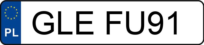 Numer rejestracyjny GLE FU91 posiada BMW 330 Touring Diesel Kat. MR`98 E46 330 Touring Diesel Kat. MR`98 E46 - GLEFU91