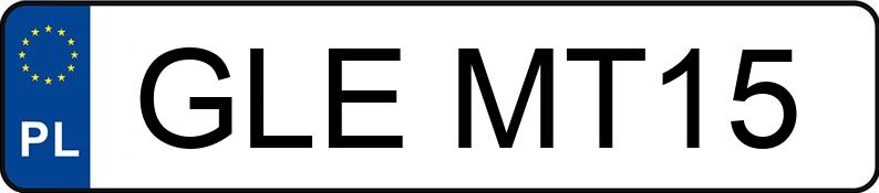 Numer rejestracyjny GLE MT15 posiada SKODA OCTAVIA 1.9D - GLEMT15 Numer rejestracyjny GLE MT15 posiada SKODA OCTAVIA 1.9D - GLEMT15