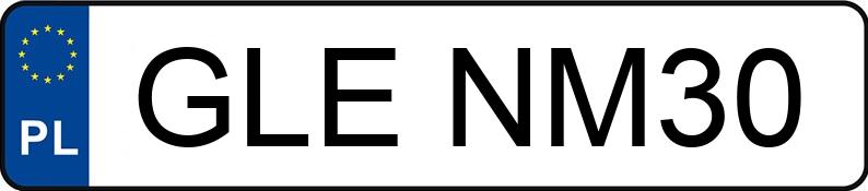 Numer rejestracyjny GLE NM30 posiada CITROEN C1 1.0 MR`09 E5 White - GLENM30