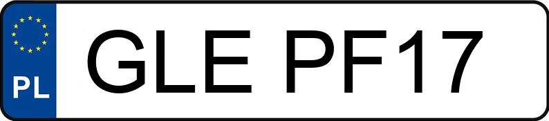 Numer rejestracyjny GLE PF17 posiada CITROEN Berlingo 2.0 HDI MR`03 E3 Multispace - GLEPF17 Numer rejestracyjny GLE PF17 posiada CITROEN Berlingo 2.0 HDI MR`03 E3 Multispace - GLEPF17