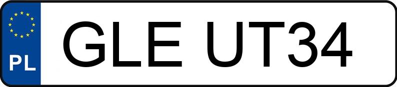 Numer rejestracyjny GLE UT34 posiada AUDI A3 2.0 TDi MR`06 E4 8P Ambition - GLEUT34