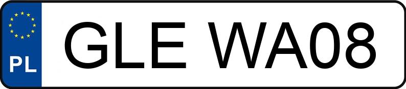 Numer rejestracyjny GLE WA08 posiada DAF XF 510 E6 21.0t FT Space Cab - GLEWA08