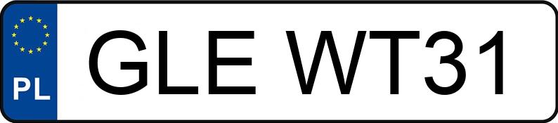 Numer rejestracyjny GLE WT31 posiada FORD TRANSIT CUSTOM - GLEWT31