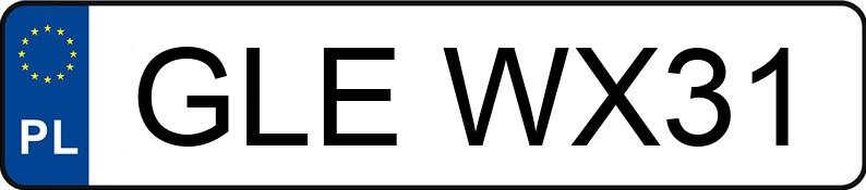 Numer rejestracyjny GLE WX31 posiada SUZUKI VITARA - GLEWX31 Numer rejestracyjny GLE WX31 posiada SUZUKI VITARA - GLEWX31