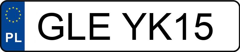 Numer rejestracyjny GLE YK15 posiada FSO-WARSZAWA POLONEZ CARO 1.6 - GLEYK15