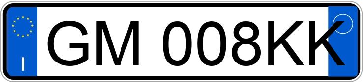 Numer rejestracyjny GM008KK posiada ALFA ROMEO Stelvio