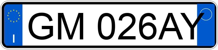 Numer rejestracyjny GM026AY posiada FIAT 500L Numer rejestracyjny GM026AY posiada FIAT 500L