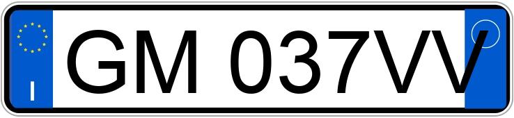 Numer rejestracyjny GM037VV posiada AUDI Q5 2a serie