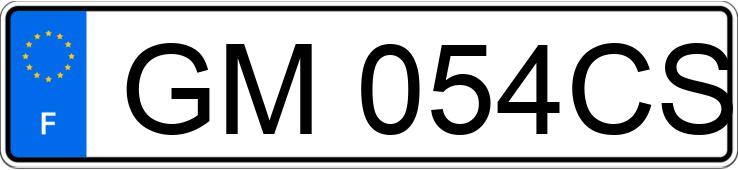 Numer rejestracyjny GM054CS posiada OPEL GRANDLAND