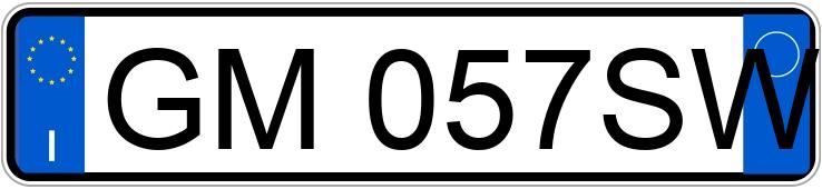 Numer rejestracyjny GM057SW posiada VOLKSWAGEN Golf 7a serie Numer rejestracyjny GM057SW posiada VOLKSWAGEN Golf 7a serie