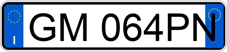 Numer rejestracyjny GM064PN posiada FORD Puma