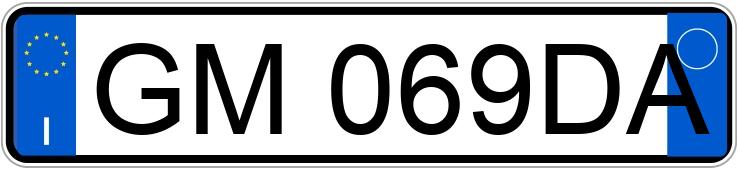 Numer rejestracyjny GM069DA posiada JEEP Renegade