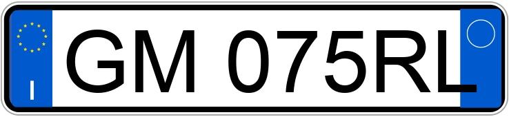 Numer rejestracyjny GM075RL posiada LAMBORGHINI Urus