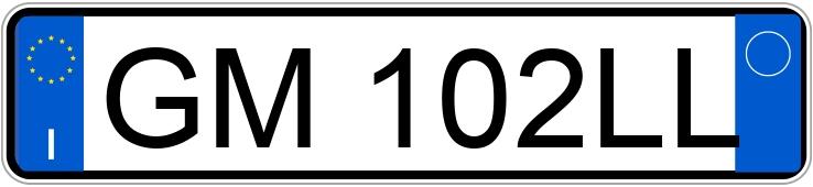 Numer rejestracyjny GM102LL posiada VOLKSWAGEN ID.3