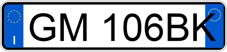 Numer rejestracyjny GM106BK posiada NISSAN Qashqai 3a serie