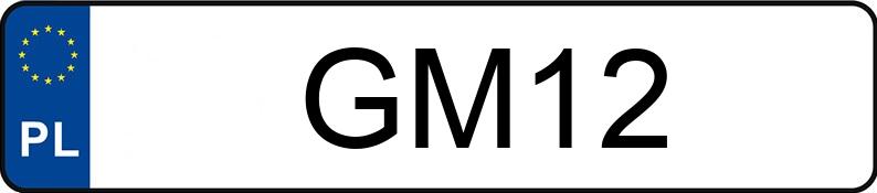 Numer rejestracyjny GM 12 posiada JEEP Grand Cherokee IV MR`14 E6 Overland Summit - GM12