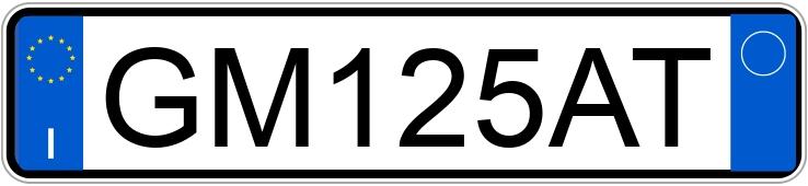 Numer rejestracyjny GM125AT posiada VOLKSWAGEN T-Roc