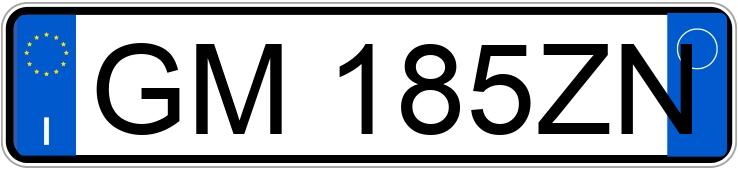 Numer rejestracyjny GM185ZN posiada AUDI Q3 2a serie