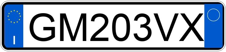 Numer rejestracyjny GM203VX posiada AUDI Q5 2a serie