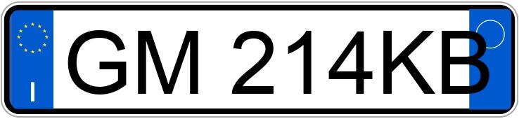 Numer rejestracyjny GM214KB posiada AUDI Q2