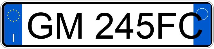 Numer rejestracyjny GM245FC posiada FORD Puma Numer rejestracyjny GM245FC posiada FORD Puma