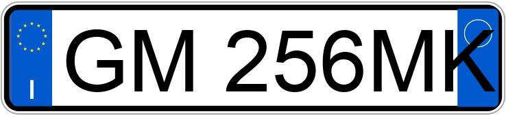 Numer rejestracyjny GM256MK posiada RENAULT Captur 2a serie
