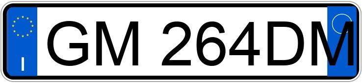 Numer rejestracyjny GM264DM posiada PEUGEOT 2008