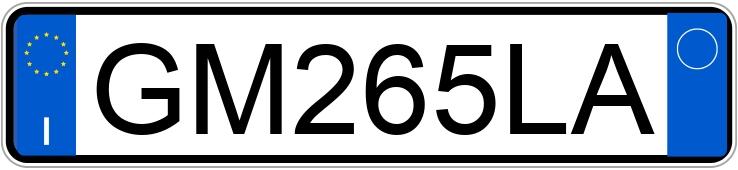 Numer rejestracyjny GM265LA posiada BMW X2