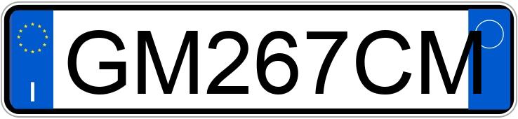 Numer rejestracyjny GM267CM posiada DACIA Duster 2a serie Numer rejestracyjny GM267CM posiada DACIA Duster 2a serie