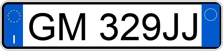 Numer rejestracyjny GM329JJ posiada JEEP Compass 2a serie