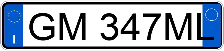 Numer rejestracyjny GM347ML posiada KIA Picanto 3as.