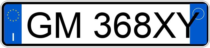 Numer rejestracyjny GM368XY posiada TESLA Model 3 Numer rejestracyjny GM368XY posiada TESLA Model 3