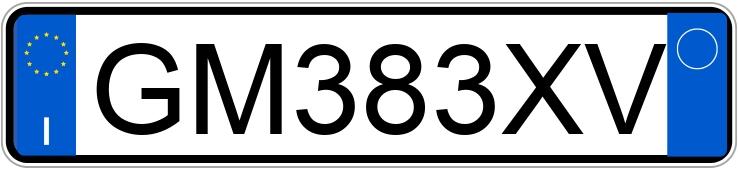 Numer rejestracyjny GM383XV posiada MAZDA CX-30 Numer rejestracyjny GM383XV posiada MAZDA CX-30