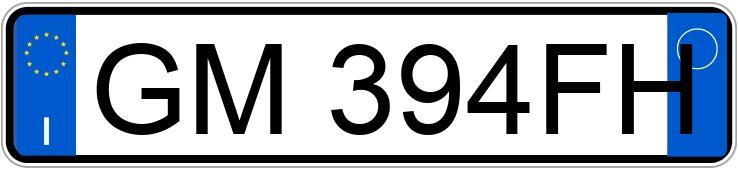 Numer rejestracyjny GM394FH posiada DACIA Duster 2a serie