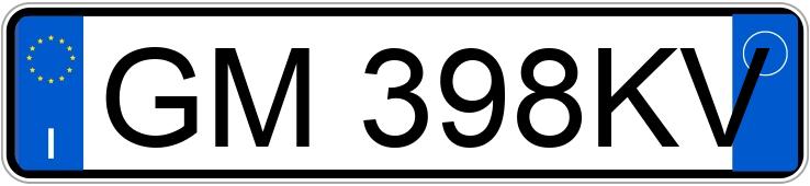 Numer rejestracyjny GM398KV posiada KIA Sportage 5a serie Numer rejestracyjny GM398KV posiada KIA Sportage 5a serie