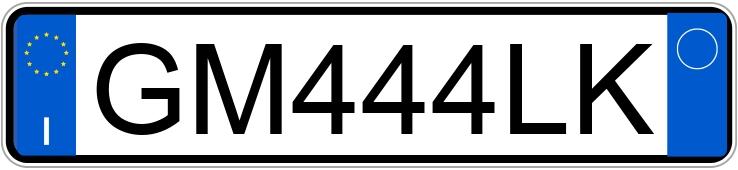 Numer rejestracyjny GM444LK posiada CITROEN C3 3a serie