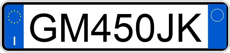 Numer rejestracyjny GM450JK posiada AUDI A6 4a serie