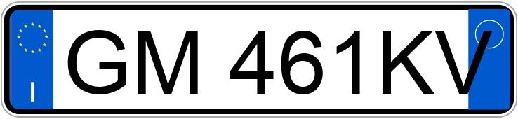 Numer rejestracyjny GM461KV posiada VOLVO XC40